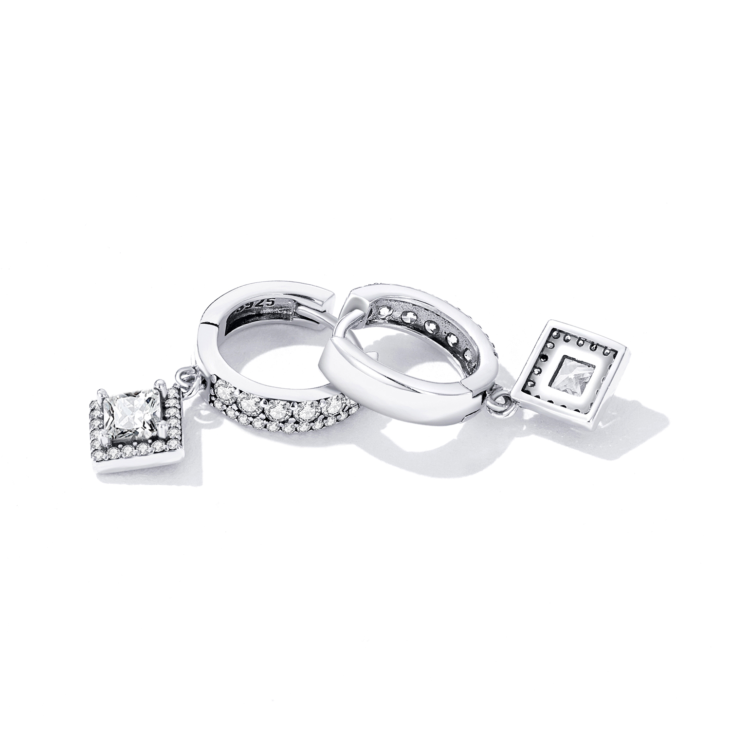 Momento naušnice - Glamurozni rombovi - Slika 4