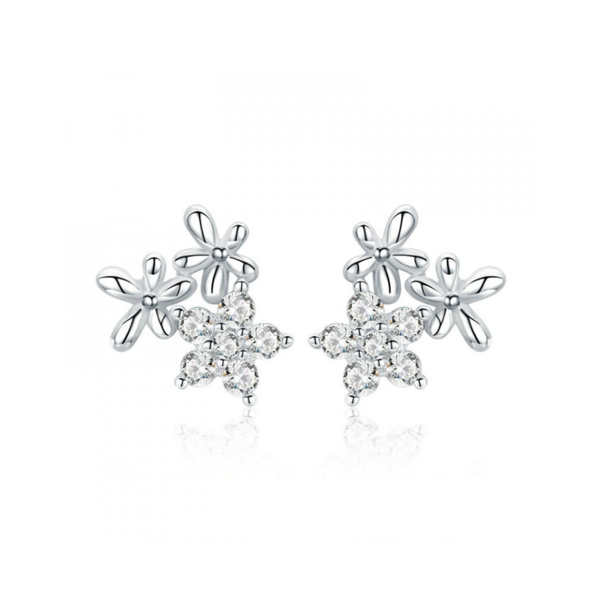 Momento naušnice - Buket magnolija