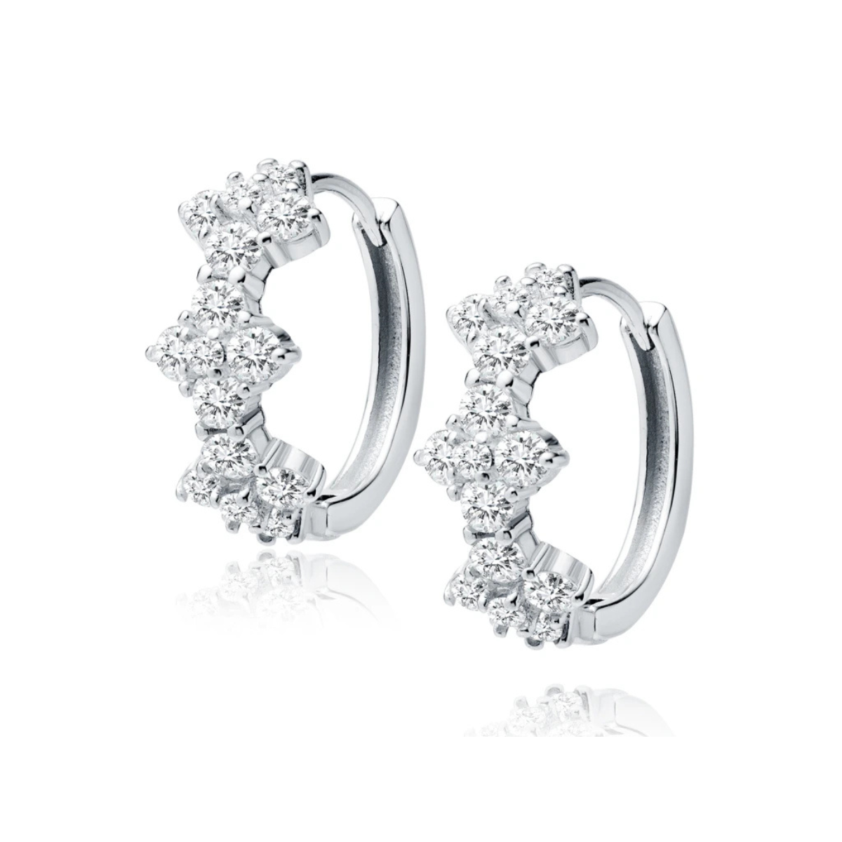 Momento naušnice - Svjetlucavi cvjetići